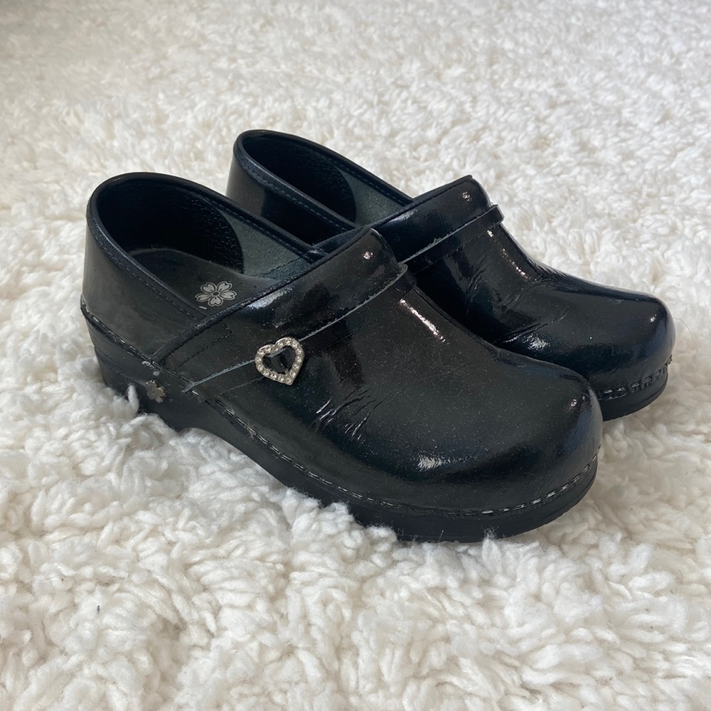 Black Sanita Clogs